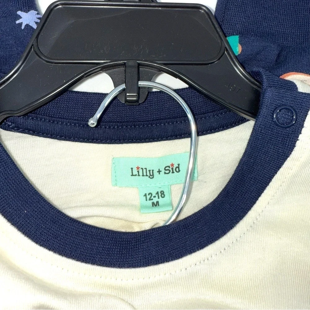 Lilly and Sid Baby 2 piece Christmas Holiday Jogger Set New!